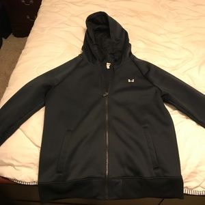Black Under Armor Zip up Jacket